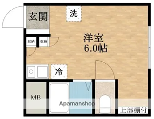 ヴィラ瀬田川【2階】の間取り