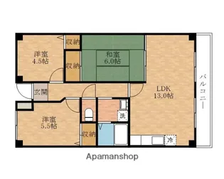 メゾンドールS・K【2階】の間取り