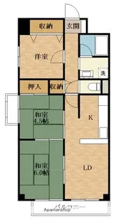 ロビン・ソング【805号室】の間取り