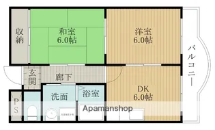 セントポリア岸和田【2階】の間取り