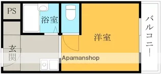アバンティ貝塚Ⅰ番館・Ⅱ番館【4階】の間取り