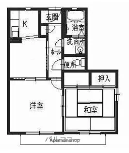 パークハイム【1階】の間取り