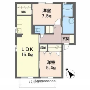 記念石台【1階】の間取り