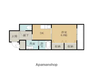 ブエナビスタ貝塚【2階】の間取り