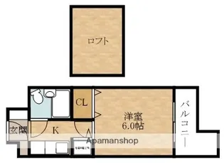 ヤマイチ下松弐番館【4階】の間取り