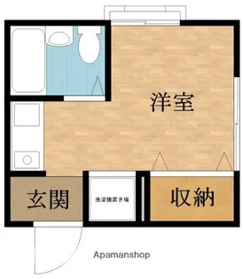 ジョイフルヨコタⅡ【1階】の間取り