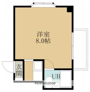 セレーナ土生【2階】の間取り