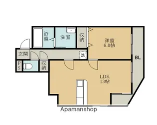 スマイルガーデン【3階】の間取り