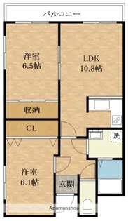 スマイルガーデン【2階】の間取り