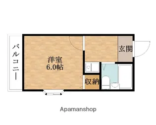 レンパレス浜名【104号室】の間取り