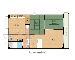 ピアチェーレ【2階】の間取り