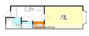 リヴェール岸和田【3階】の間取り