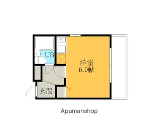 オリーブ下松【105号室】の間取り