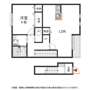 WISTERIA A【202号室号室】の間取り