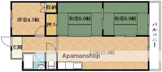 テラ・トレ【2階】の間取り