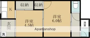 RIZE貝塚半田【1階】の間取り
