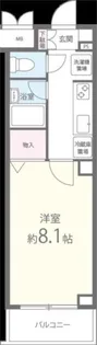 エリカII【205号室】の間取り