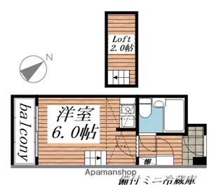 ハイデ野田【302号室】の間取り