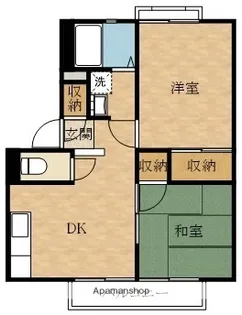サンシティウィンディアI【1階】の間取り