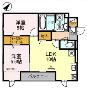 エミネンス久米田【1階】の間取り