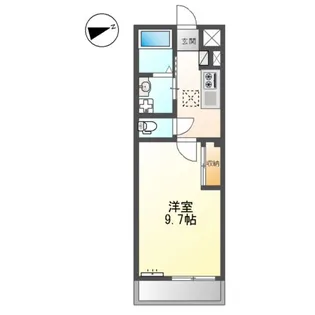 シーサイドレジデンスNK【2階】の間取り