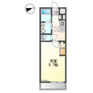 シーサイドレジデンスNK【205号室】の間取り