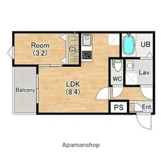 仮称)ジーメゾン和泉大宮リヴァージュ【103号室】の間取り