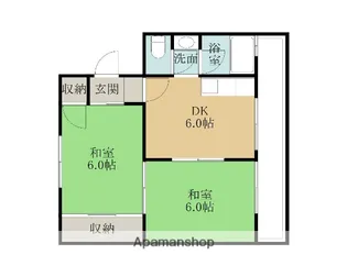 NHマンション【1階】の間取り
