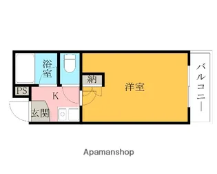 シャルマンフジ和泉大宮壱番館【3階】の間取り