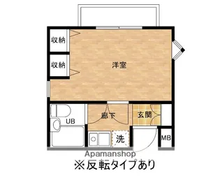 シャルマンフジ忠岡弐番館【2階】の間取り