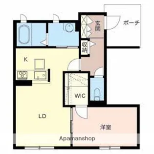 シャーメゾンソフィアA【1階】の間取り
