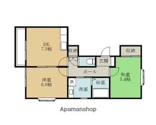 グロリアスオモダ【3階】の間取り
