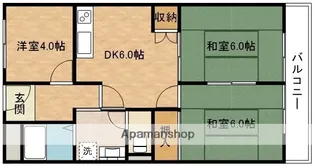 エステートハイツ【3階】の間取り