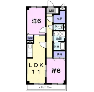 コモド・ステラ【2階】の間取り