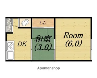 森岡文化【2階】の間取り