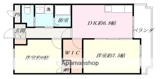 大阪府箕面市百楽荘3丁目【マンション】の間取り