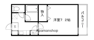 大阪府箕面市船場西2丁目【マンション】の間取り