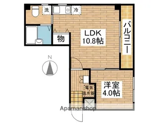 WIN北花田【112号室】の間取り