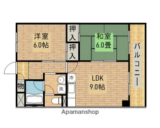 チボリビル【5C号室】の間取り