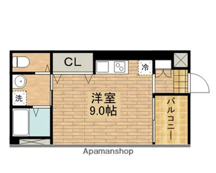 エヌエムトラントユイット【105号室】の間取り