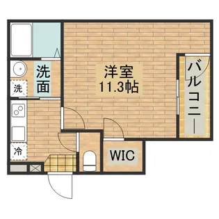 フジパレス堺東雲Ⅲ番館【105号室】の間取り