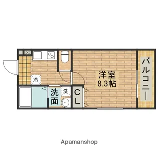 フジパレス堺大浜南町【101号室】の間取り