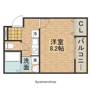 フジパレス堺寺地町【202号室】の間取り