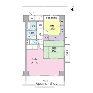 3LDKの間取り画像