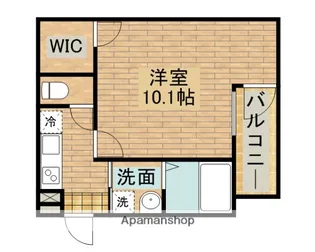 仁徳夕雲町2番館【105号室】の間取り
