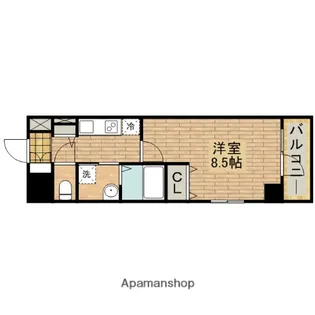 SIGNET百舌鳥【407号室】の間取り