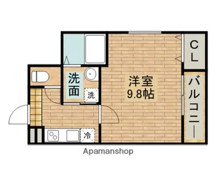 フジパレス堺南長尾Ⅰ番館【301号室】の間取り