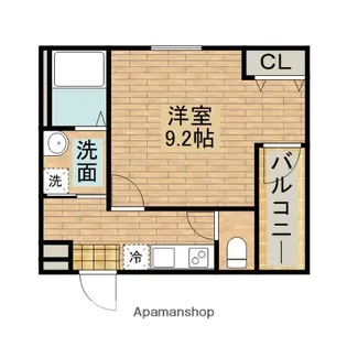 フジパレス堺南長尾Ⅵ番館【101号室】の間取り