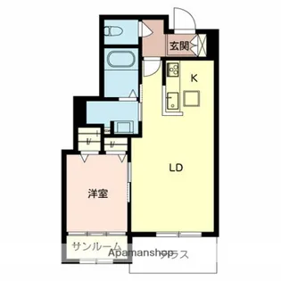 BENEVOLENCE 三国ヶ丘【1階】の間取り