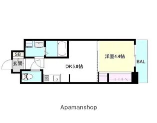 SOAR堺綾之町【2階】の間取り